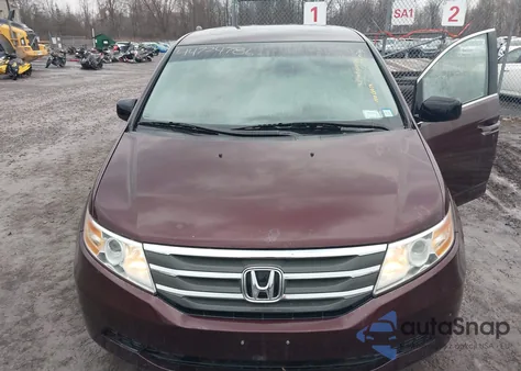 2012 Honda Odyssey Ex-L z USA, uszkodzony, nr VIN 5FNRL5H62CB040154